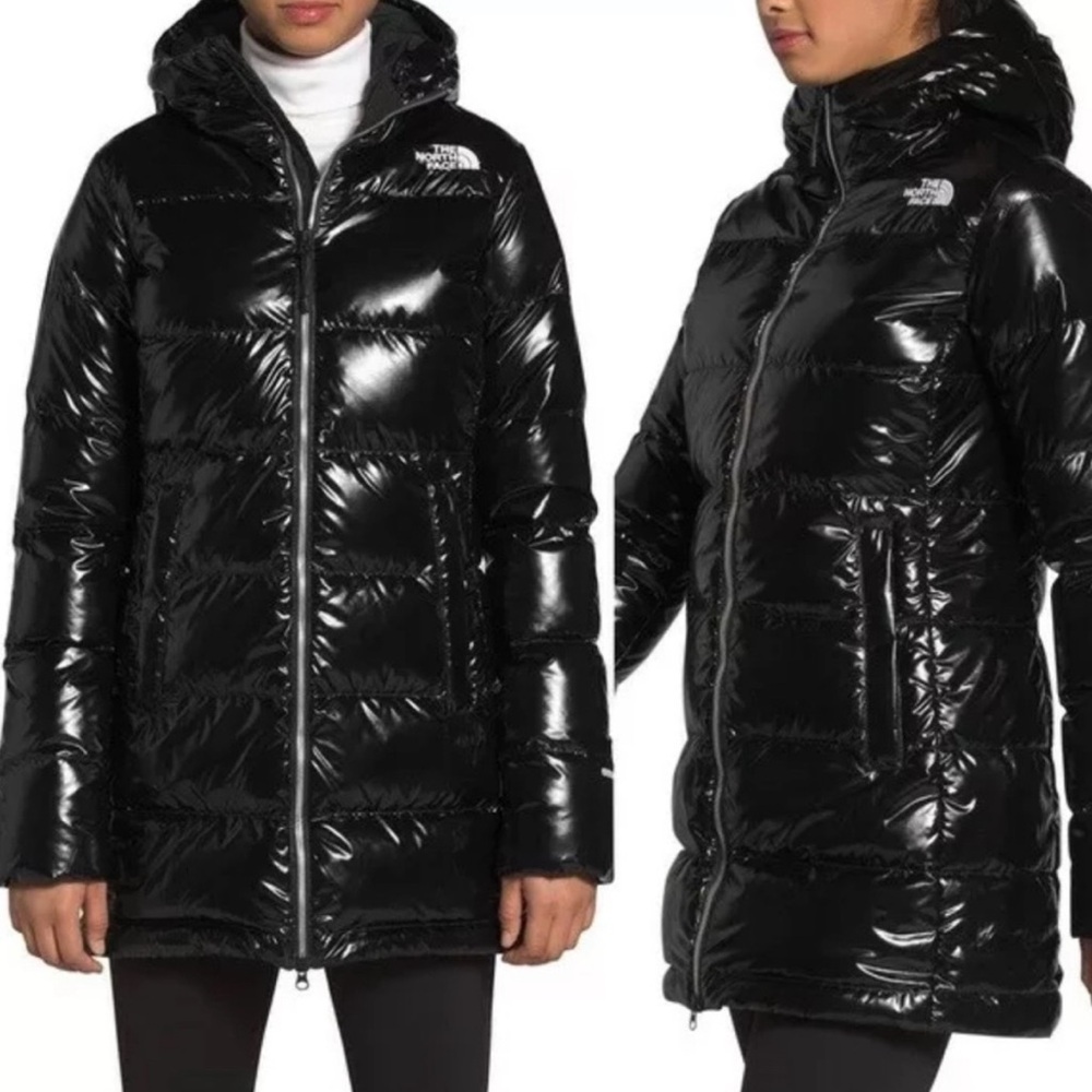 The North Face Women's Black Puffer Parka Jacket